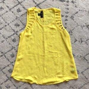 Light and flowy yellow tank